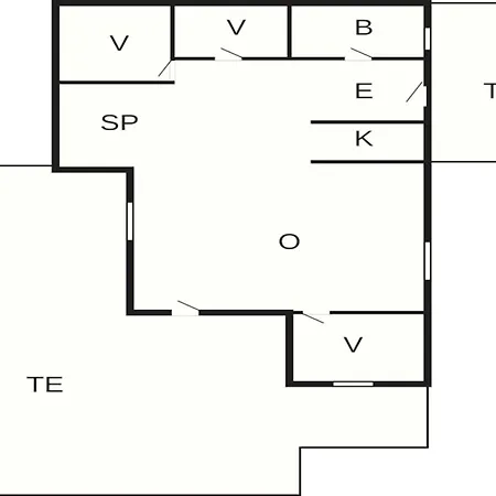 Casa de Férias 5 Person In